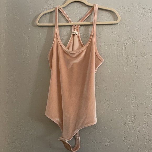 Madewell Velvet Racerback Bodysuit - Picture 5 of 13